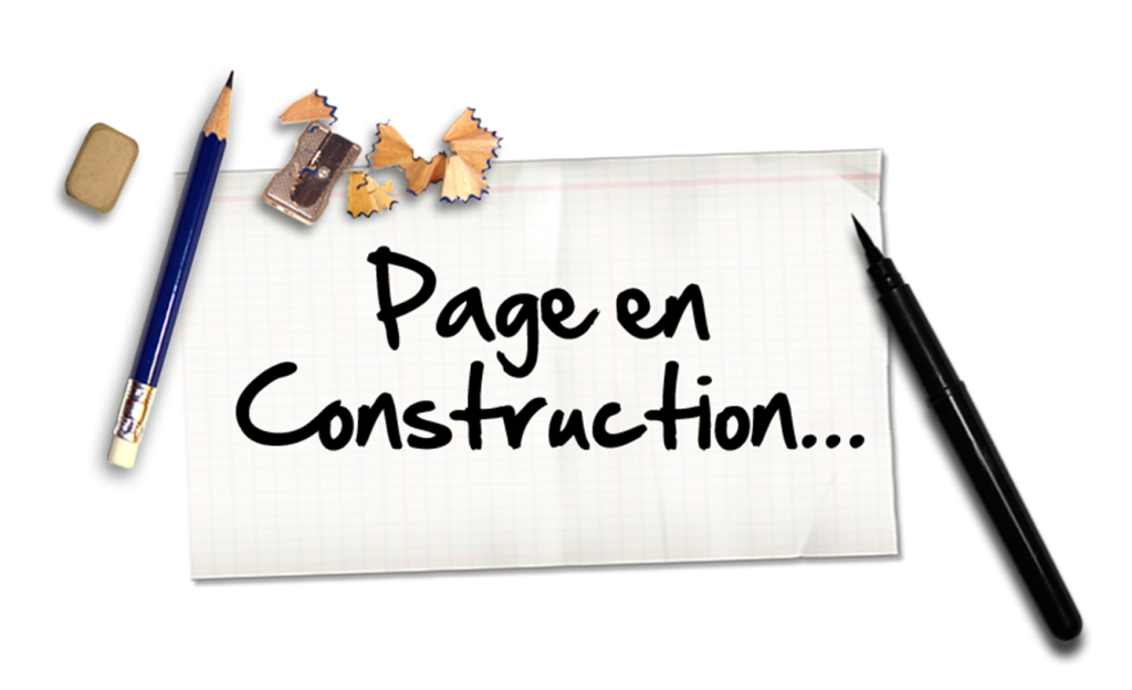 Image Page en construction